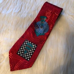 Vintage City Street "Groove Thing" Men's Neck Tie
